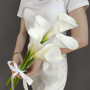 Букет из 5 белых калл — вид 3